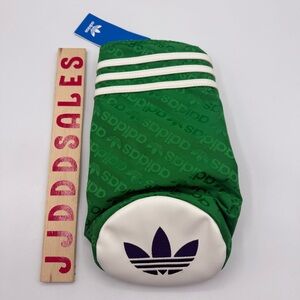 Adidas Originals Driver Head Cover Green Chalk White Golf JD6528 $60 NWT